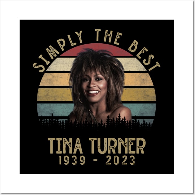 Tina Turner Retro Vintage Wall Art by Indiecate